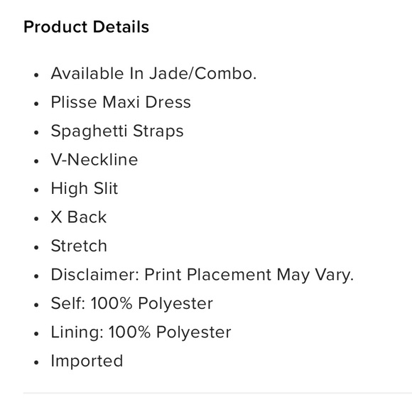 NWT Fashion Nova The Tropics Maxi Dress - Picture 3 of 4